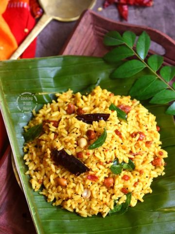 How to make Kovil Puliyodharai Recipe