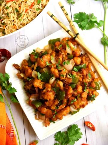 Low Calorie Gobi Manchurian