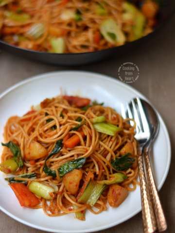 Vegetable Mamak Mee Goreng