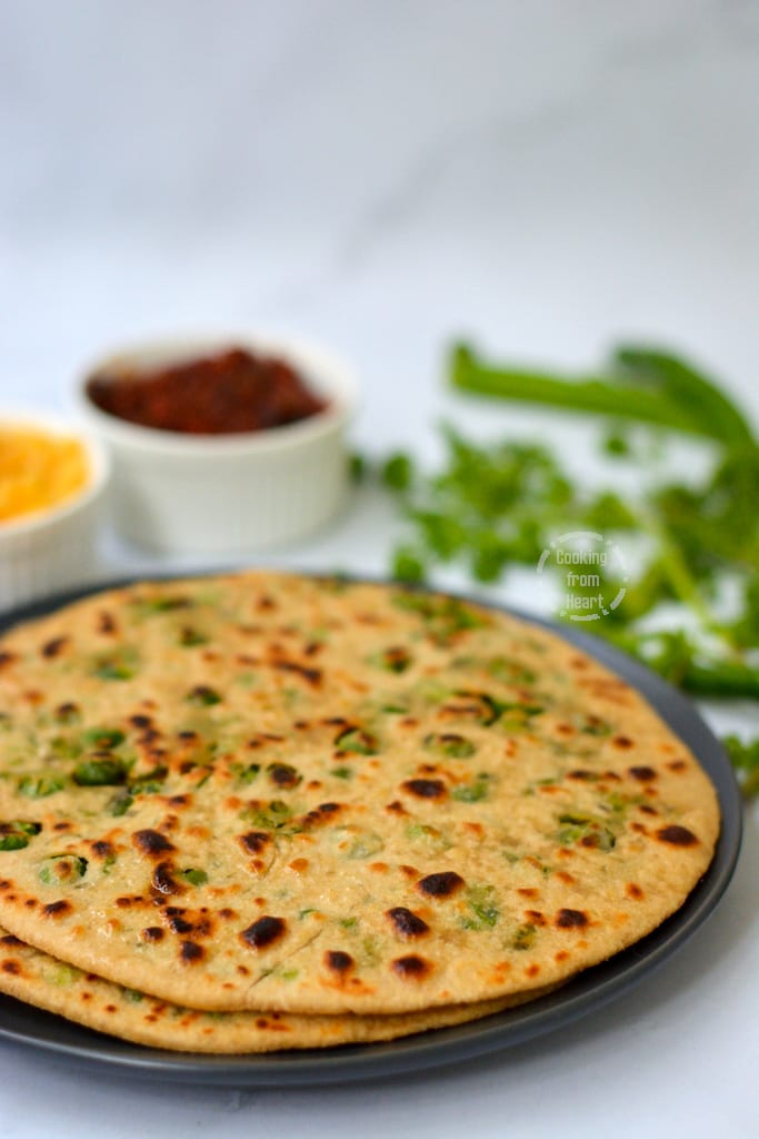 Peas Paratha