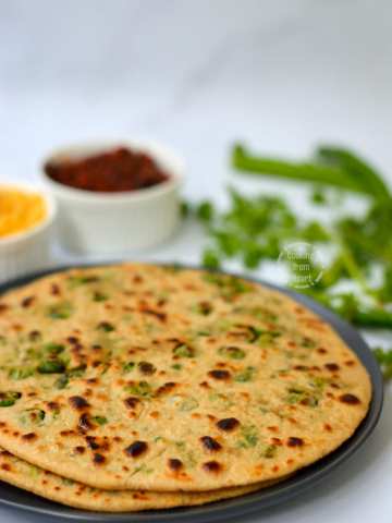 Peas Paratha