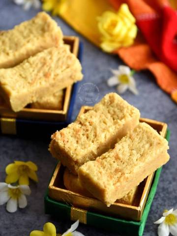 Homemade Mysore Pak Recipe