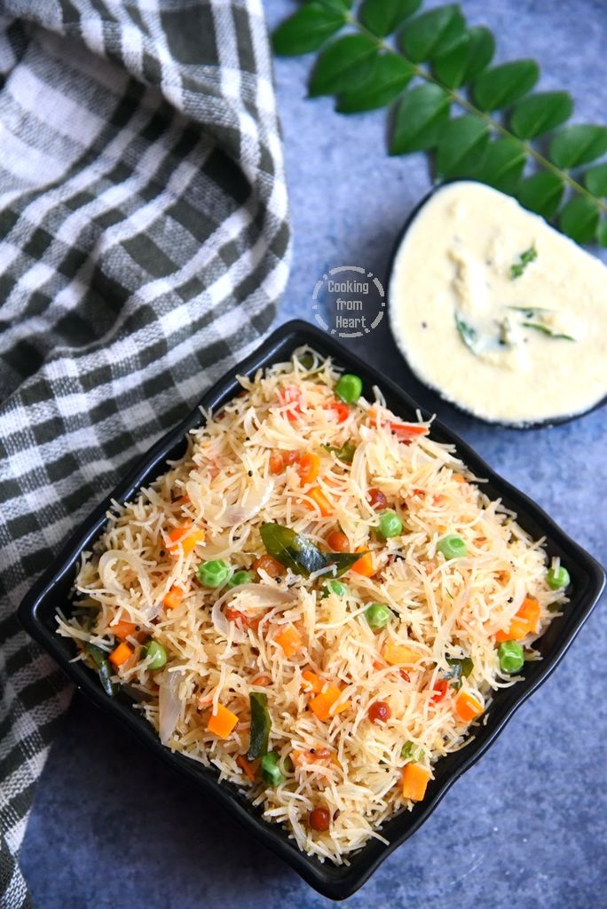 Non Sticky Semiya Upma Recipe