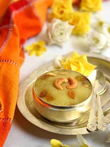 Milk Rava Kesari