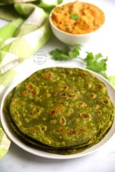 How to make Palak Paratha