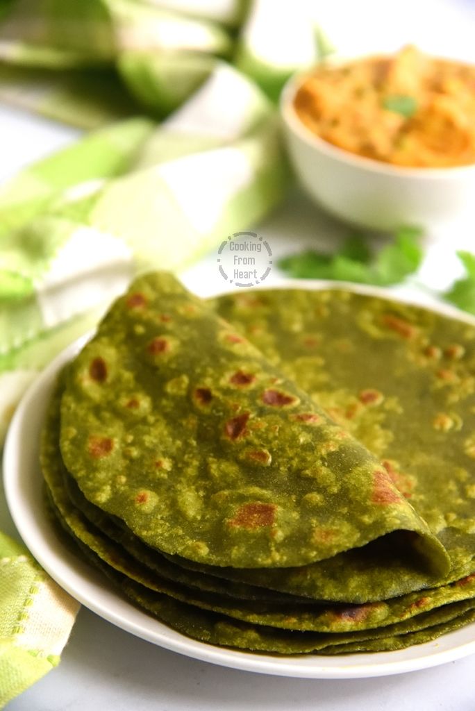 Palak ka Paratha Recipe