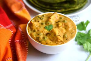 Paneer Matar Malai Curry