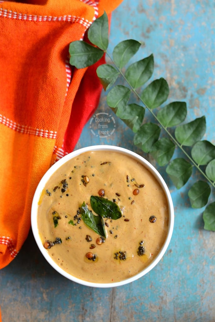 Roasted Peanut Chutney Recipe