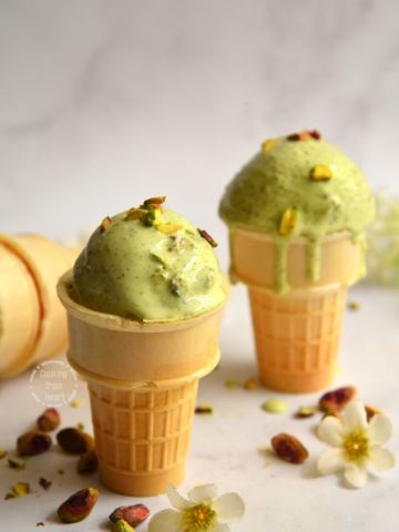 How to make Pistachio Ice Cream