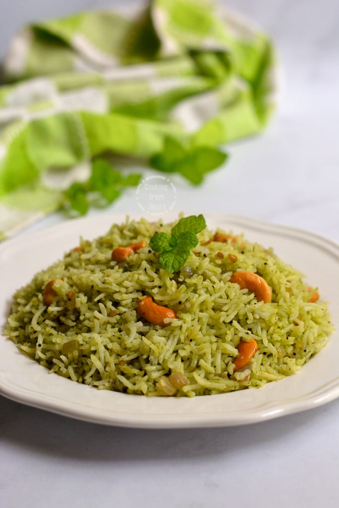 Pudina Sadam - Mint Rice