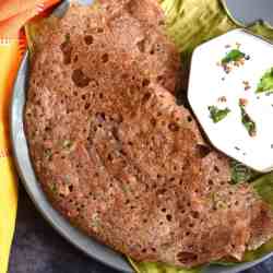 Ragi Rava Dosa Recipe