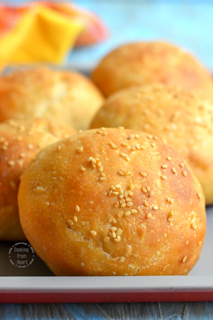 Sourdough Burger Buns