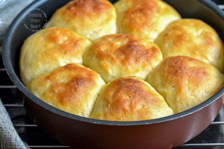 Buttery Soft Sourdough Dinner Rolls