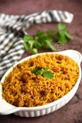 Soya Chunks Biryani Recipe