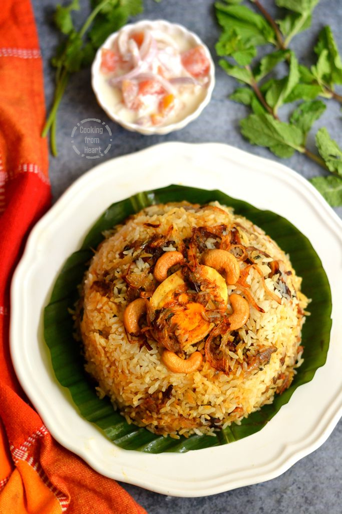 Malabar Style Egg Roast Biriyani