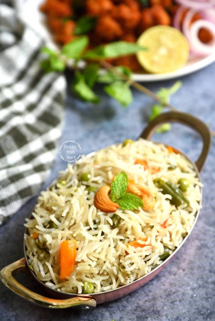 How to make Vegetable Pulao