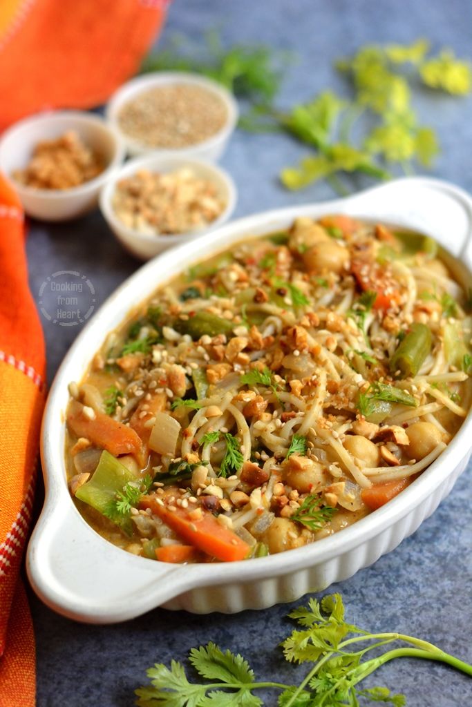 Vegetable Curry Noodles