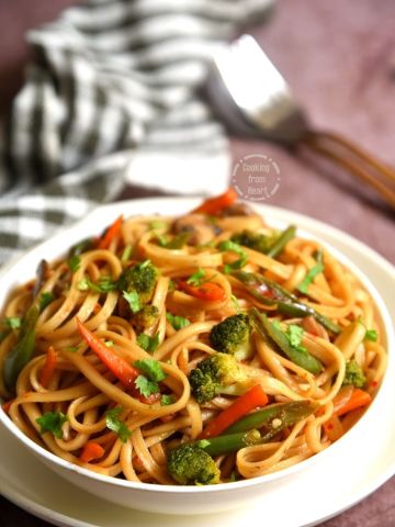 Vegetable Udon Stir Fry Recipe