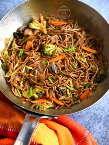 Vegetable Yakisoba Recipe