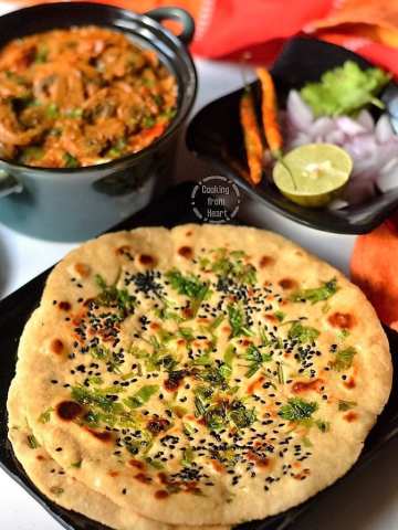 Instant Whole Wheat Kulcha